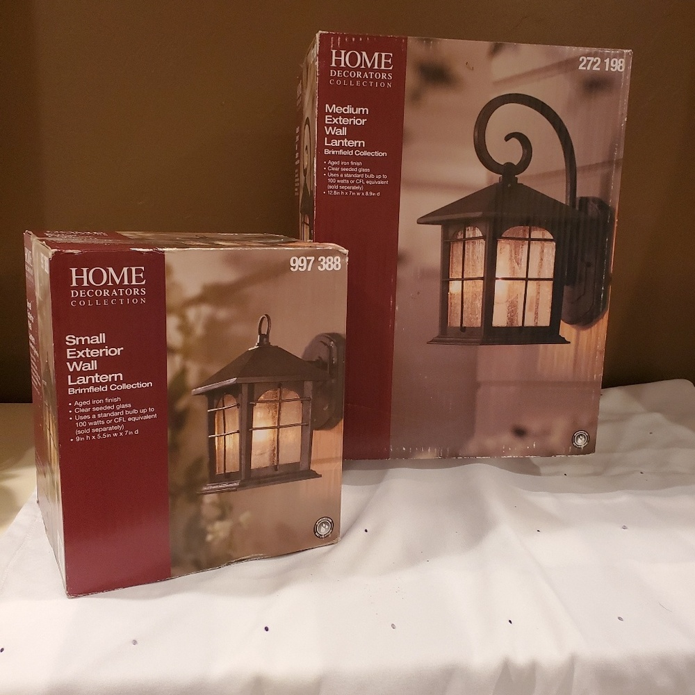 Home Decorators Medium Exterior Wall Lanterns